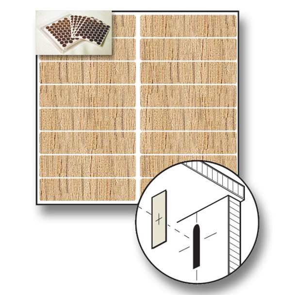 Fastcap Red Oak Unfinished Wood  9/16\" x 2-1/2 Fastcap Red Oak Unfinished Wood  9/16\" x 2-1/2