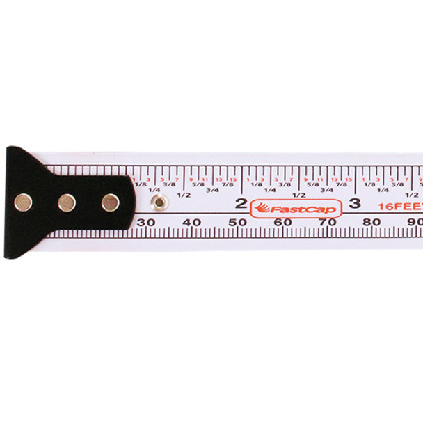 Metric/Standard Tape Measure Flat Back 1" x 16'