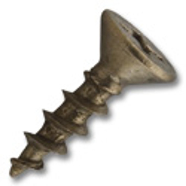 Bright Brass #2 Phillips Flat Head Coarse Thread, 8x5/8"