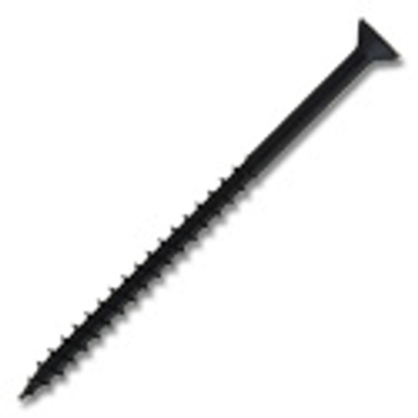 Black Square Flat Head Coarse Thread, 8x3"