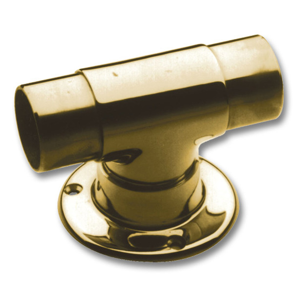 FLUSH MOUNT TEE, 2\" Polished Brass