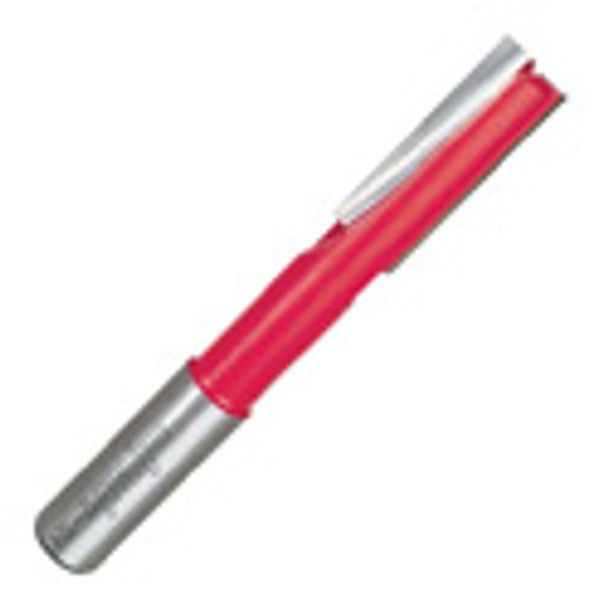 Carbide Router Bit, Straight, 1/2in Shank, 1/2in Dia, 1-1/2in Height, 2 Flutes
