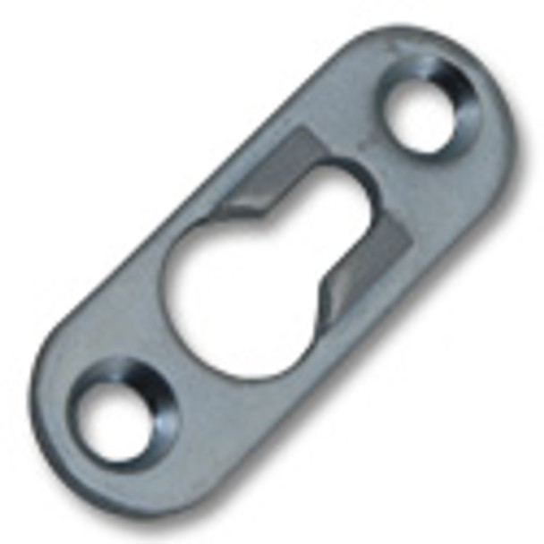 Keyhole Bracket, 1-5/8" x 9/16", .095 Gauge, Zinc Plated