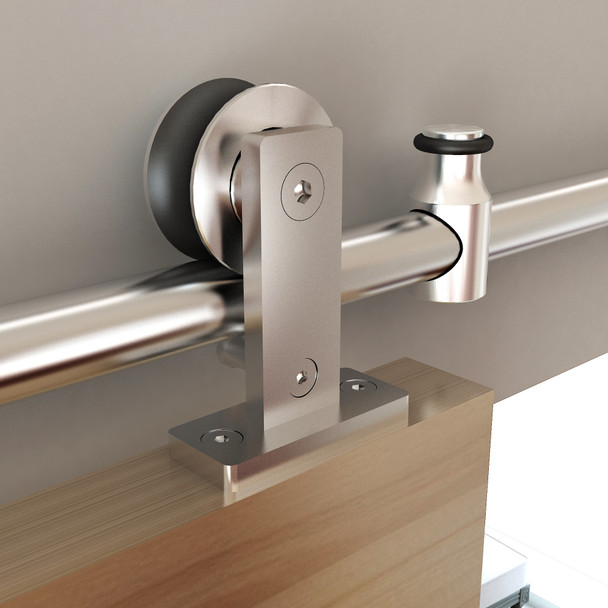 Top-Mount European Style Rolling Door Hardware Top-Mount European Style Rolling Door Hardware