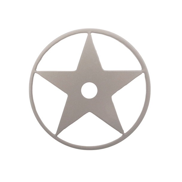 Roller Cover - Texas Star, Satin Nickel Roller Cover - Texas Star, Satin Nickel