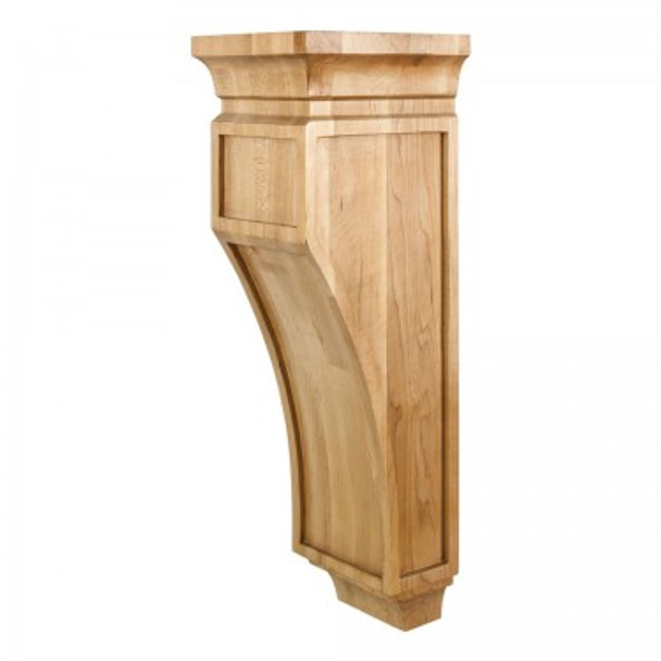 Mission Style Corbel 6-3/4" X 7-3/4" X 22", Rubberwood