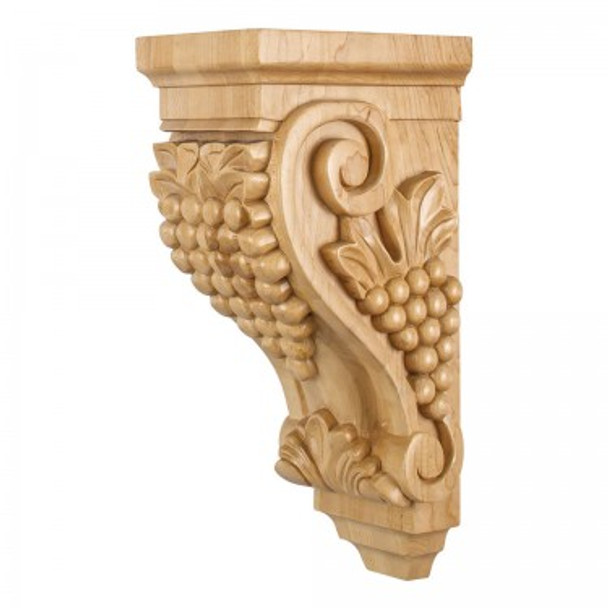 Grape Wood Corbel with additional center curvature Medium 5" x 7 " x 14", Rubberwood Grape Wood Corbel with additional center curvature Medium 5" x 7 " x 14", Rubberwood