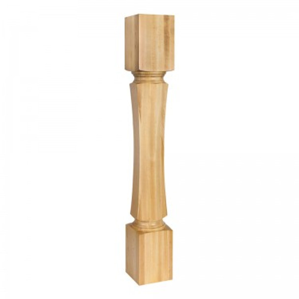 Hexaganol Post 5" x 5" x 35-1/2", Hard Maple Hexaganol Post 5" x 5" x 35-1/2", Hard Maple