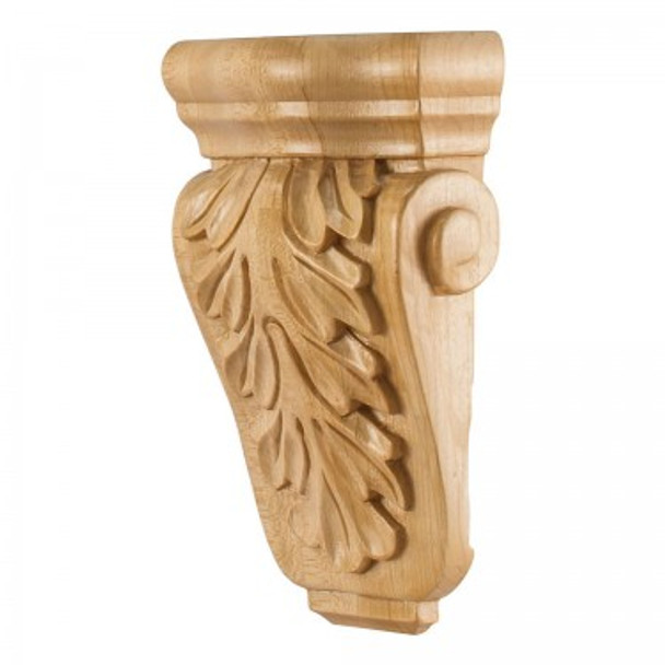 Acanthus Corbel 4-1/2" x 2" x 7", Cherry
