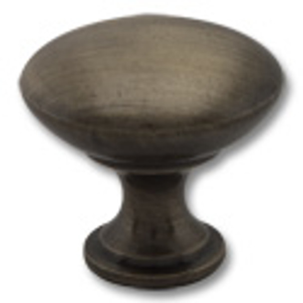 Knob 1-1/4"dia. Antique Brass Hand Polished Knob 1-1/4"dia. Antique Brass Hand Polished