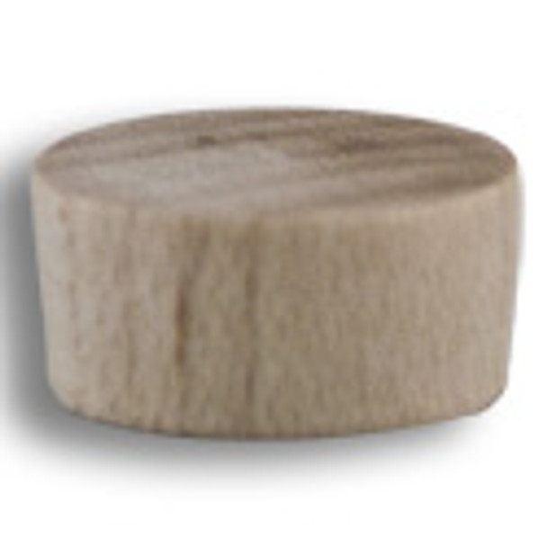 Plug Flat 1/2" Dia Birch Plug Flat 1/2" Dia Birch
