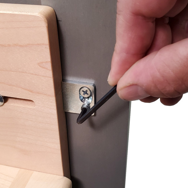 Meadow Lane 50 Quart Double Waste System w/Gray Bins, for 18-21 inch Base Cabinets