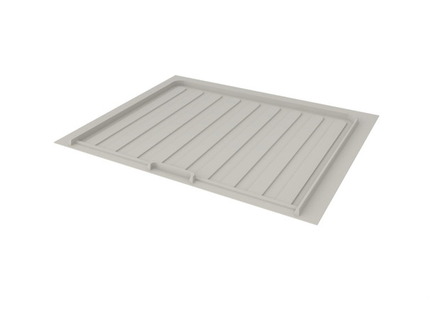 VANITY GREY FLEXIBLE DRIP TRAY - 27"-30" SINK BASE