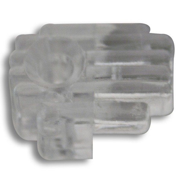 Mirror Clip Clear 1/4in Mirror Clip Clear 1/4in