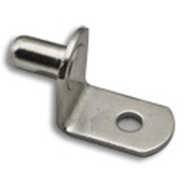 Shelf Support 1/4" Shank, Nickel Shelf Support 1/4" Shank, Nickel
