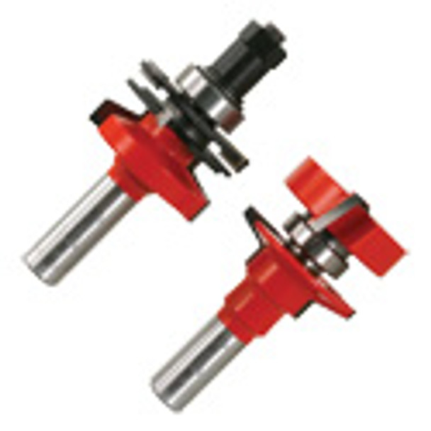 Industrial Carbide Adjustable Rail & Stile 2 Piece Set, Bevel, Long Tenon