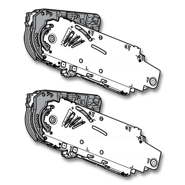 AVENTOS HS Lift Mechanism (tall cabinet, medium door)