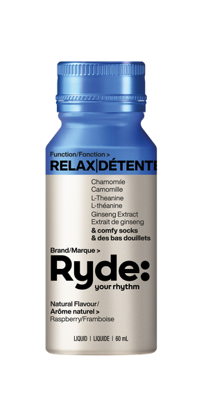 Ryde: RELAX 8Btls 60ML | DÉTENTE 8Btls 60ML