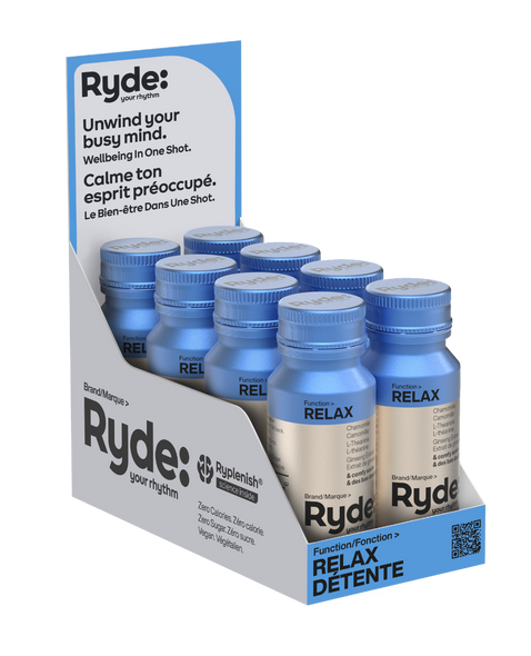 Ryde: RELAX 8Btls 60ML | DÉTENTE 8Btls 60ML