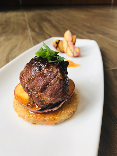 RECIPE: CHIPOTLE BRAISED PORK CHEEK BY CHEF ANDREW POLIQUIN OF BRAISE