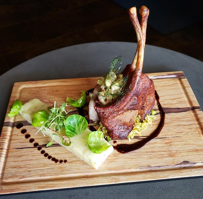 Recipe: Koji Cured Heritage Farms Cheshire Pork Tomahawk by Chef Venoy Rogers III