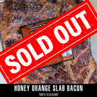 Honey Orange Slab Bacon (2 Slabs)