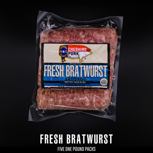 Fresh Bratwurst Sausage Links (5 Packs)