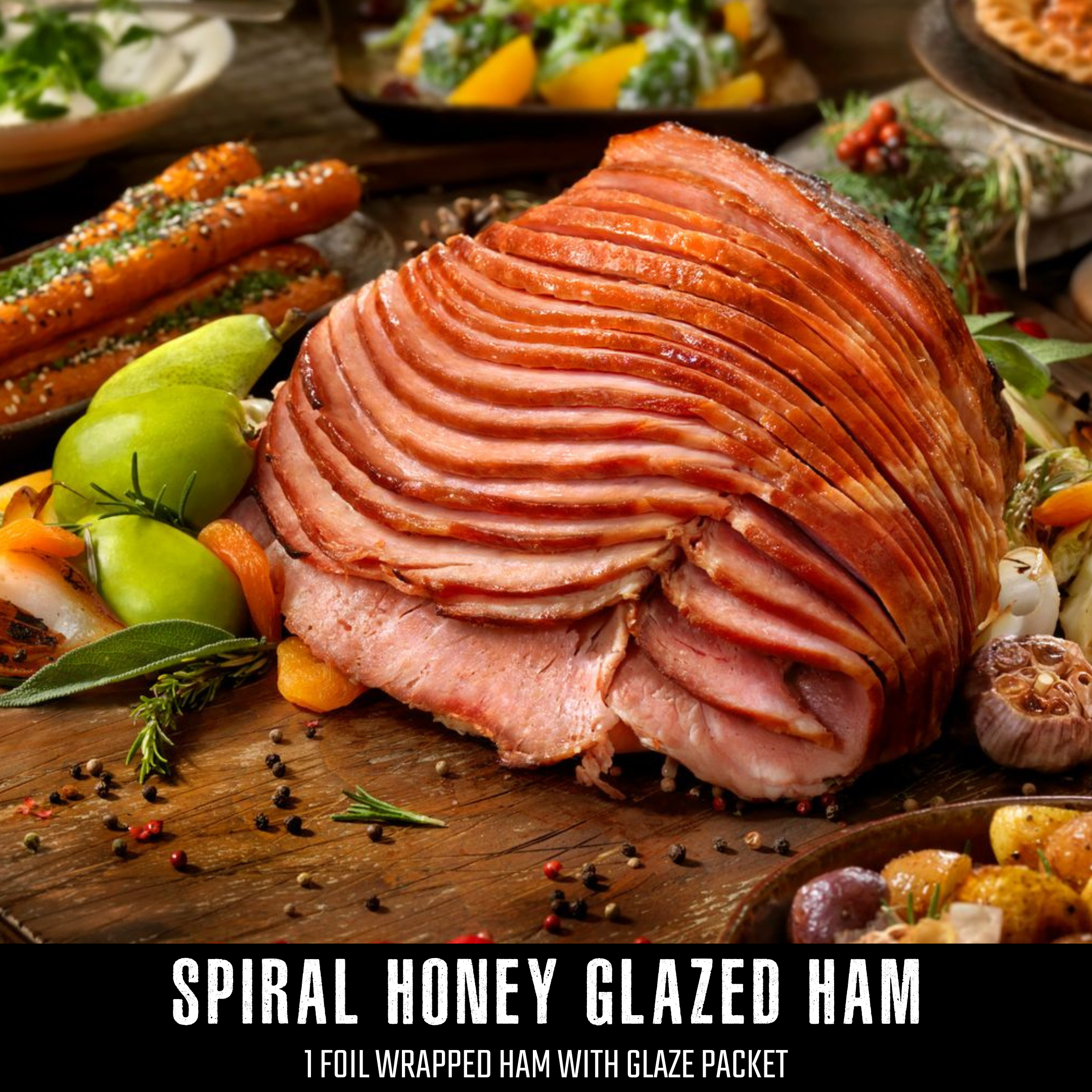 Honey Glazed Spiral Ham Recipe - Belly Full