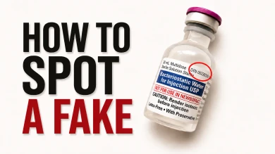 Fake Pfizer/Hospira BAC Water? What You Can Actually Verify