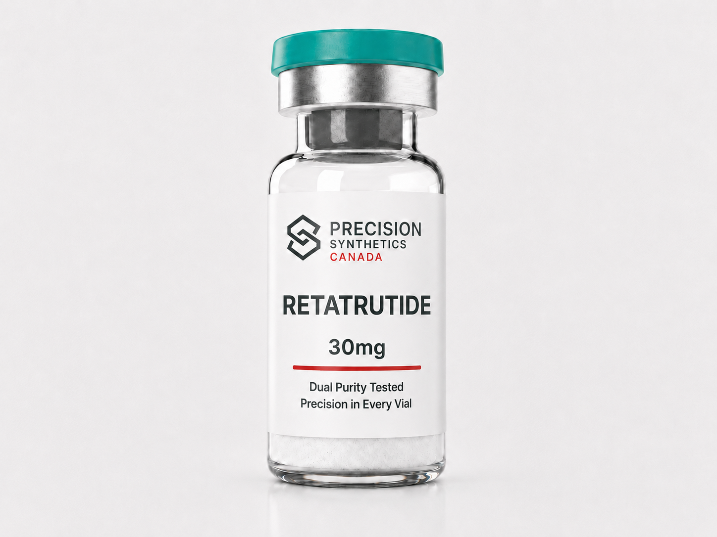 Retatrutide 30mg vial from Precision Synthetics Canada