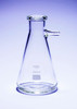 PYREX Buchner Filter Flask with Glass Nozzle, 2000ml