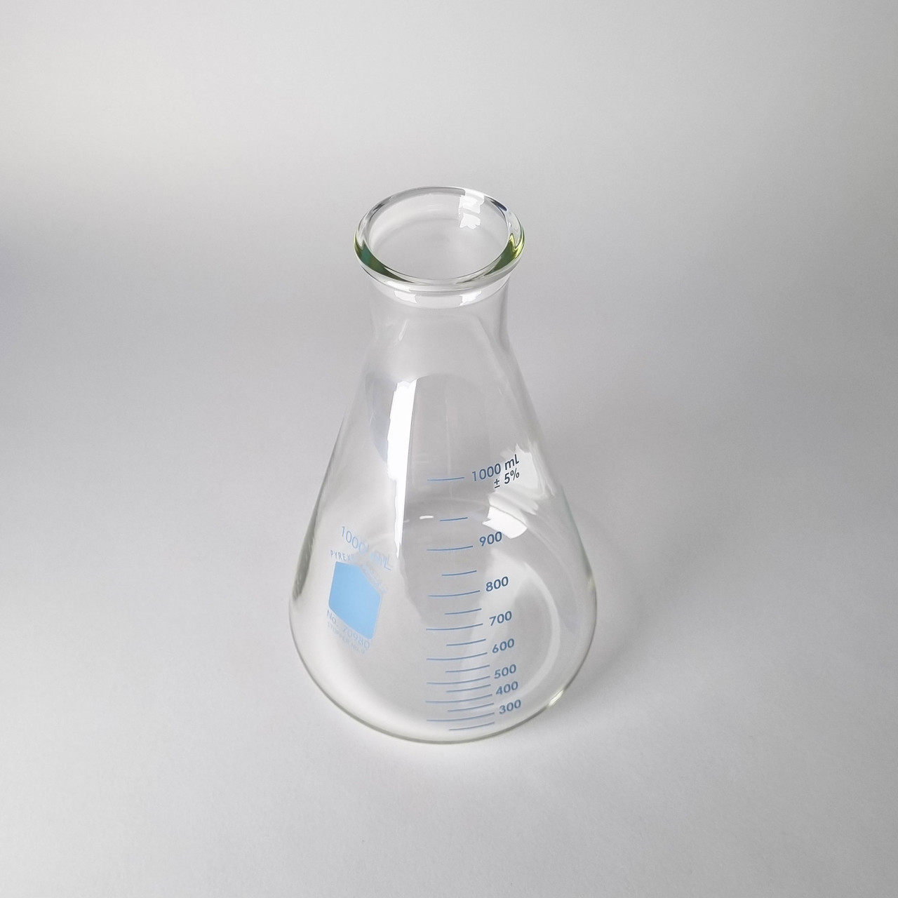 PYREX® Heatproof Conical Erlenmeyer Flask with Heavy Rim, Narrow