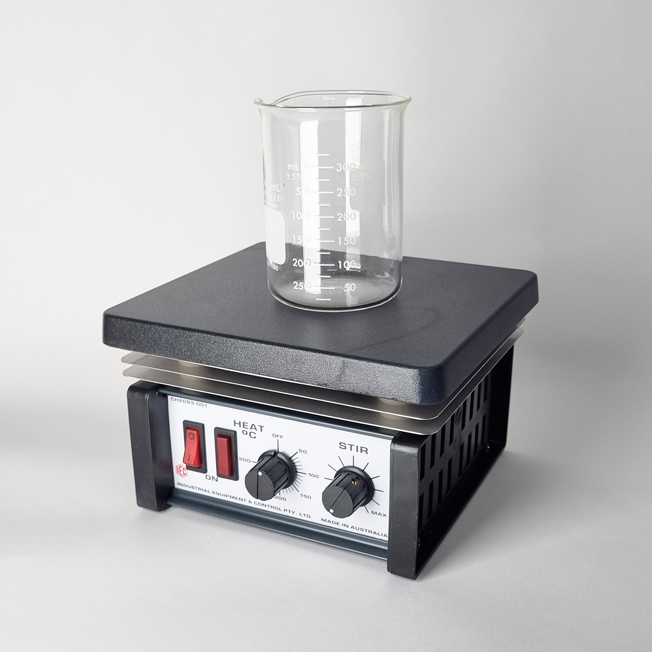 Lab Hotplate with Magnetic Stirrer, Thermostat 320°C Control