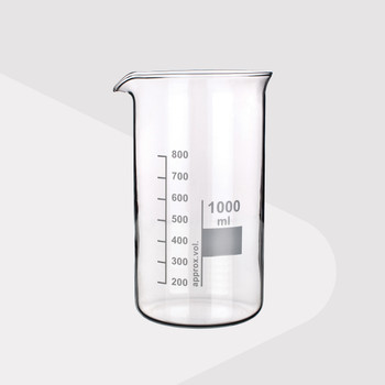 Borosilicate Glass Beaker, Tall Form, 1000ml