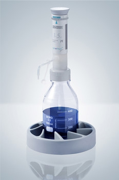 Ceramus Pharmacy Grade Adjustable Bottle Top Dispenser, 1.0 to 5.0ml (With 1000ml Glass Bottle)