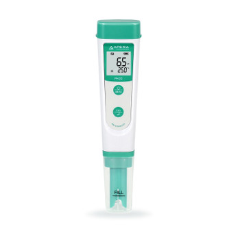 Compact Pocket pH Meter, 0 to 14.0 pH Range, APERA