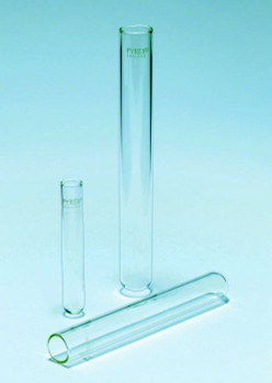 Borosilicate Glass Test Tubes, 3 ml, Light Wall With Beaded Rim