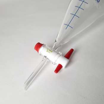 Separating Funnel, Conical, Graduated with PTFE Stopcock