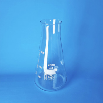 SIMAX Heatproof Conical Erlenmeyer Flask, Wide Neck, 2000ml