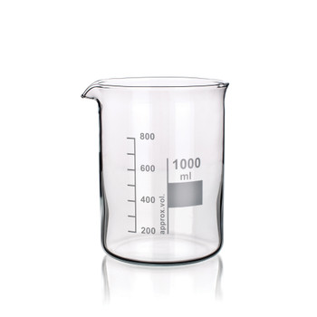Heatproof Borosilicate Glass Beaker, Low Form, 20 Litres Heatproof Borosilicate Glass Beaker, Low Form, 20 Litres