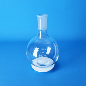 PYREX® Glass Round Bottom Flasks, 500ml, 24/40 Short Neck