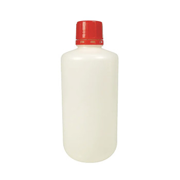 Sample Bottle with Tamper Evident Cap, Narrow Neck, 1000ml (Pack of 2)