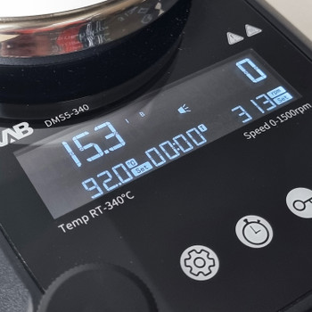 DLAB Digital Hotplate Stirrer with Sensor Control Set, 135mm Diameter Ceramic Plate, Max 340°C