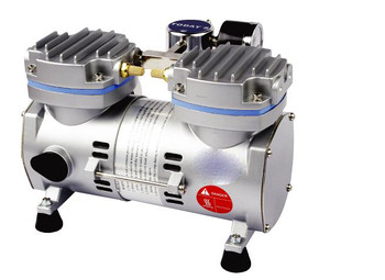Laboratory Vacuum Pump, Oil Free, 34 Litres/Min (With 1m Silicone Vacuum Tubing)
