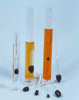 IsoPropyl Alcoholometer 0-20 x 1.0 @ 10°C, 190mm Long
