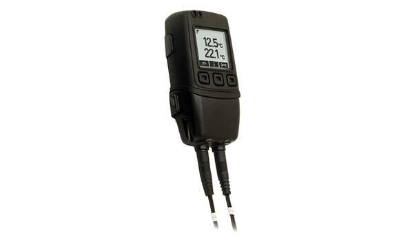 Dual Channel Temperature Probe Data Logger with Graphic Screen, EL-GFX-DTP