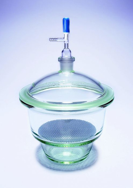 PYREX® Vacuum Desiccator with Plate and Rotaflo® Vacuum Stopcock, 250mm Size