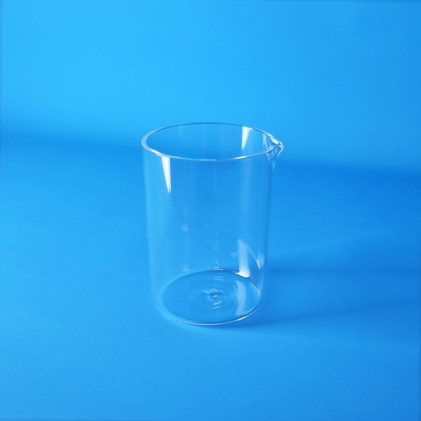 Quartz High Temperature Beaker, Low Form