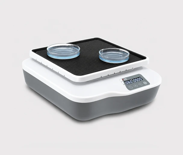 Compact Benchtop Orbital Shaker, 268x268mm Platform, Max 200rpm