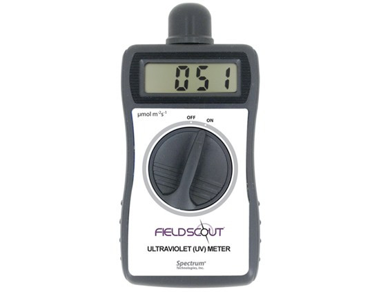 Digital Handheld UV Meter to Monitor Critical UV Radiation 250-400nm (Lightscout)